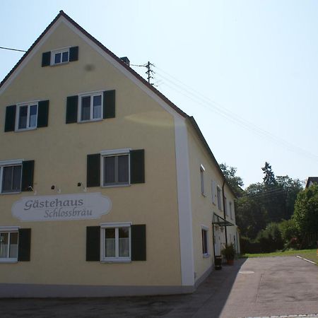 Gastehaus Schlossbrau Ichenhausen Exteriér fotografie